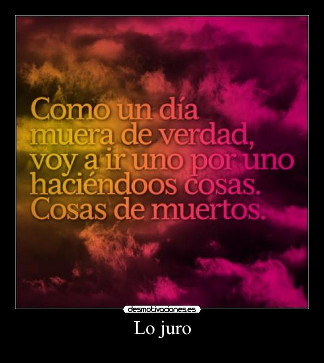 Lo juro - 