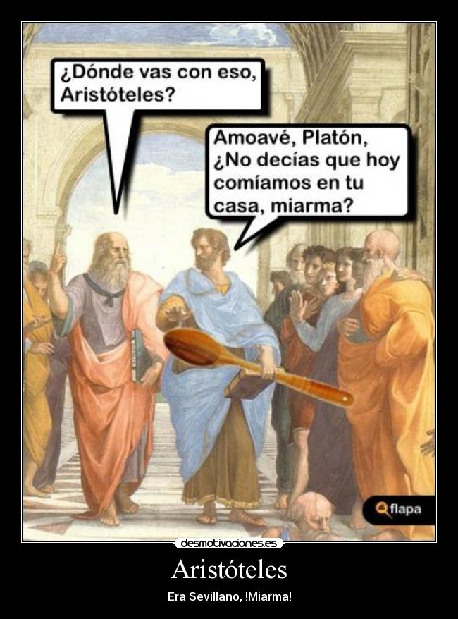 carteles aristoteles desmotivaciones