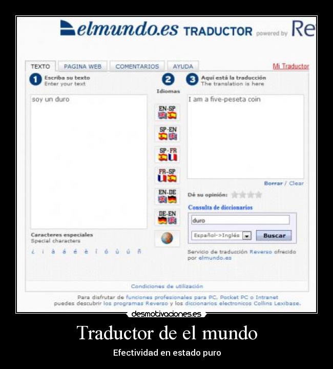 Traductor de el mundo - 