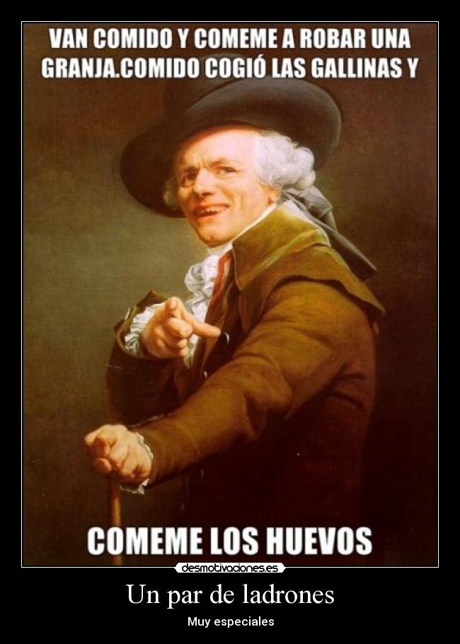 Un par de ladrones -