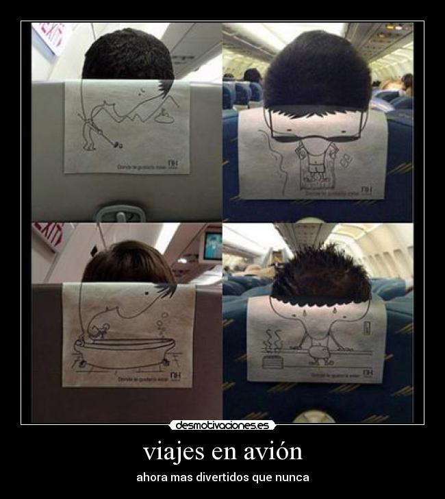 viajes en avión - ahora mas divertidos que nunca