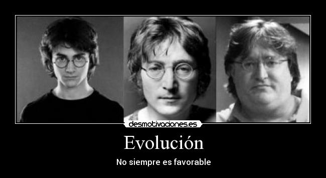 Evolución - No siempre es favorable