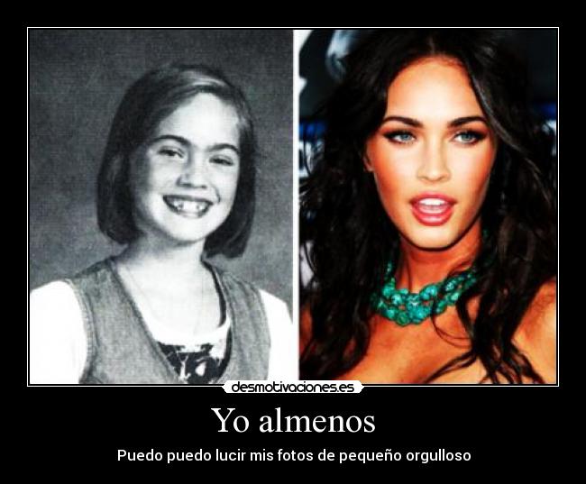 Yo almenos - Puedo puedo lucir mis fotos de pequeño orgulloso