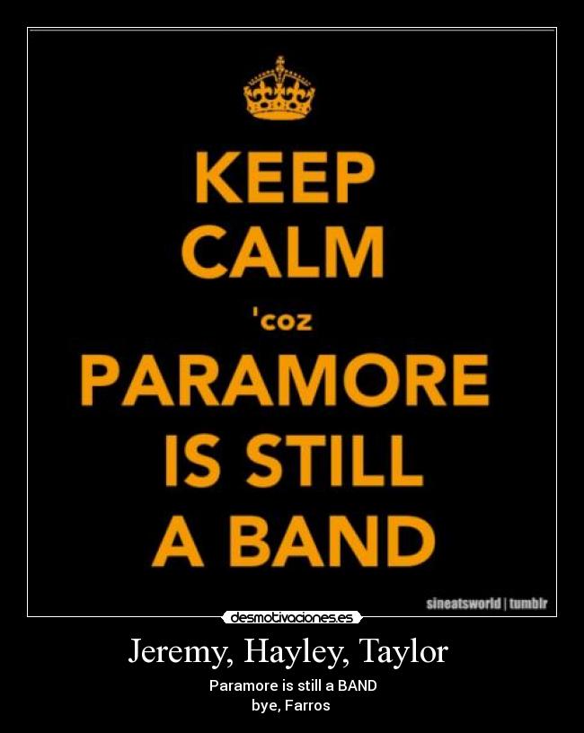 Jeremy, Hayley, Taylor -