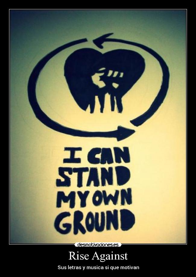 Rise Against - Sus letras y musica si que motivan
