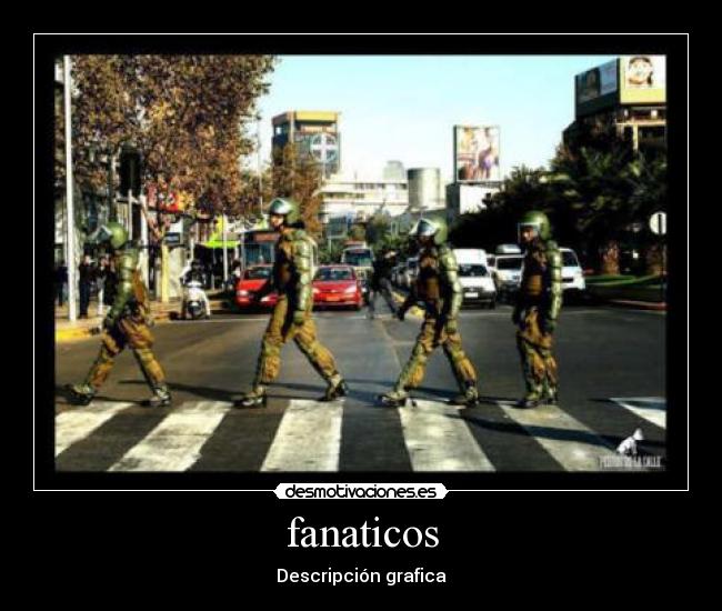 fanaticos - Descripción grafica