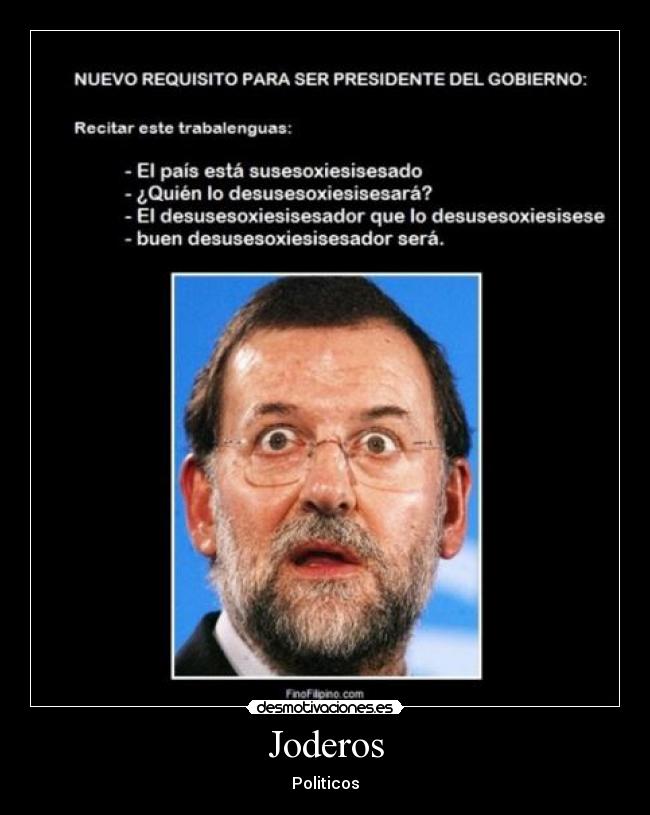 Joderos - Politicos