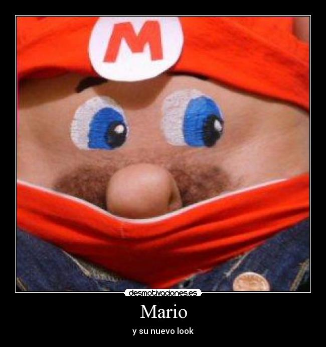 Mario - y su nuevo look