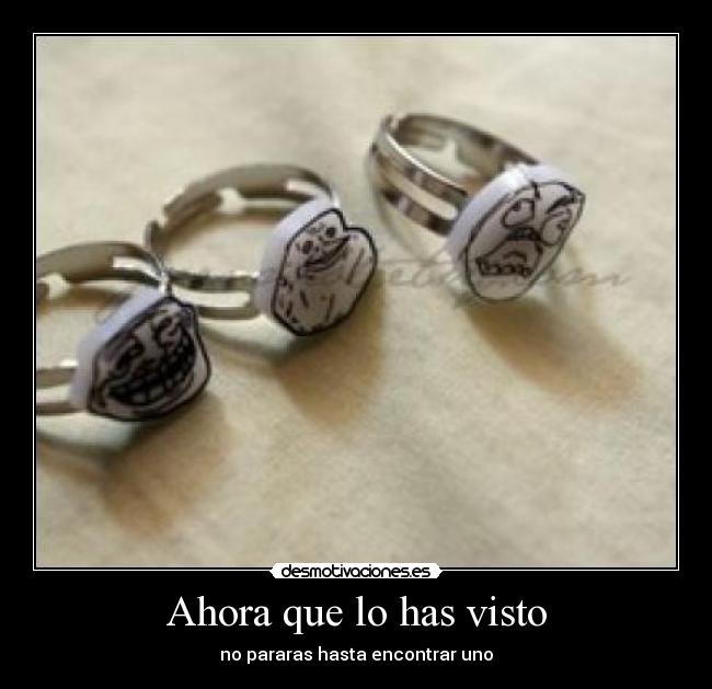 Ahora que lo has visto - 