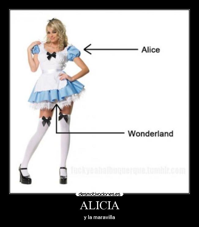 ALICIA - y la maravilla