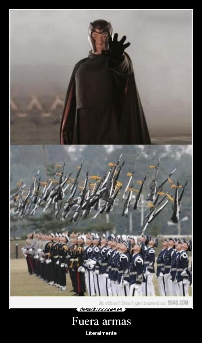 Fuera armas -