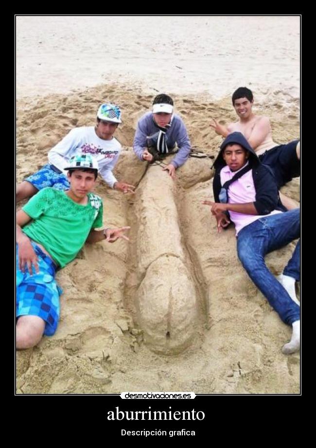 aburrimiento  - Descripción grafica