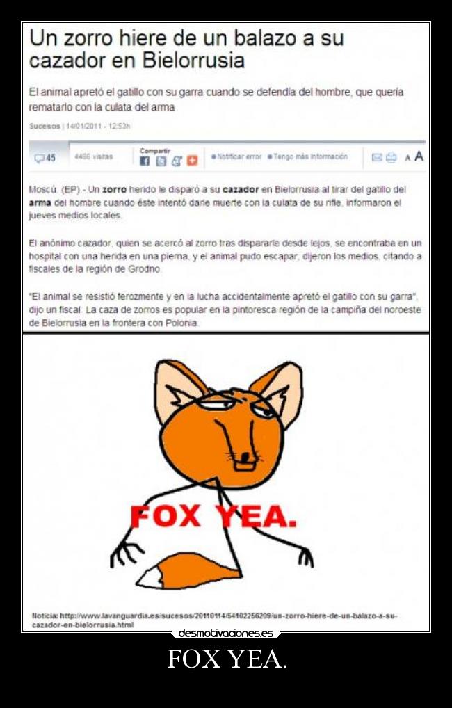 FOX YEA. -