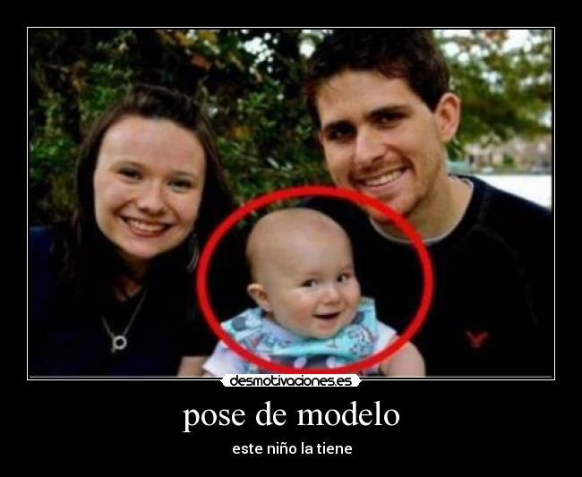 pose de modelo -