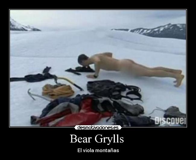 Bear Grylls  - El viola montañas