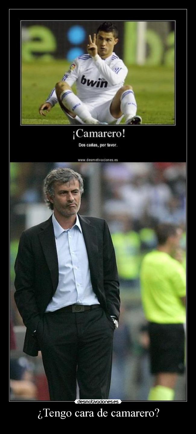 ¿Tengo cara de camarero? - 