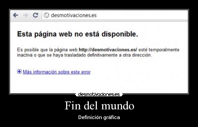 Fin del mundo - 