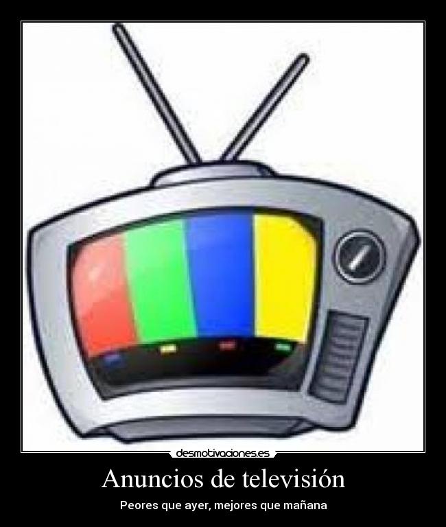 Anuncios de televisión -