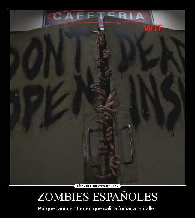 ZOMBIES ESPAÑOLES - 