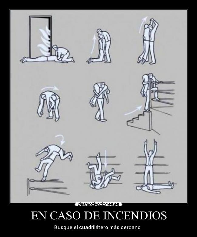 EN CASO DE INCENDIOS - 