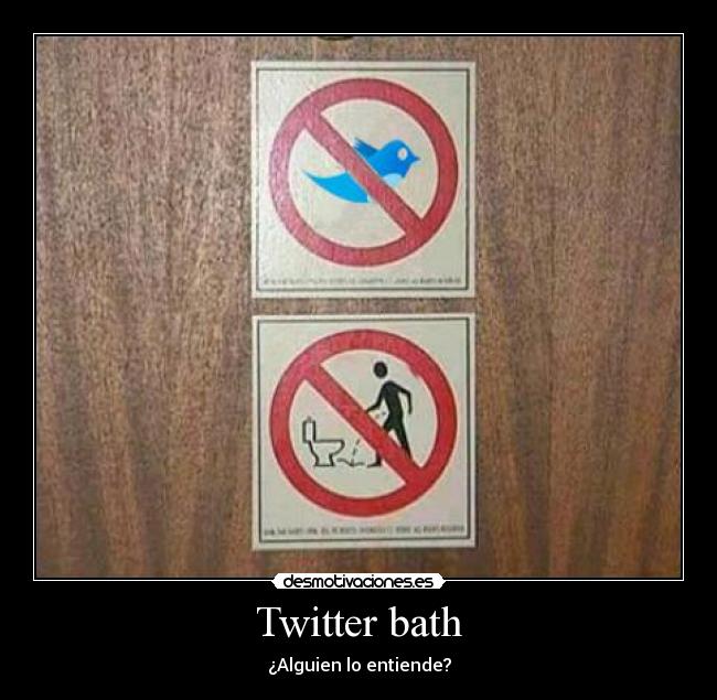 Twitter bath - ¿Alguien lo entiende?
