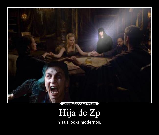 Hija de Zp - Y sus looks modernos.
