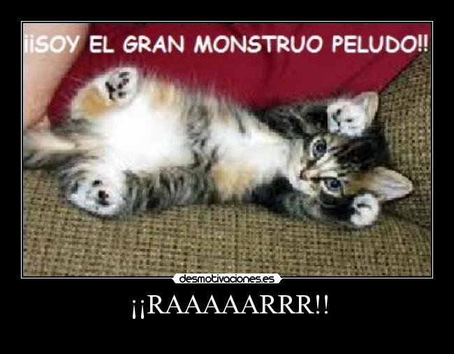 ¡¡RAAAAARRR!! -