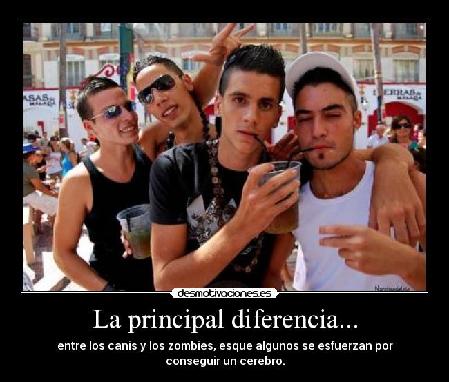La principal diferencia... -