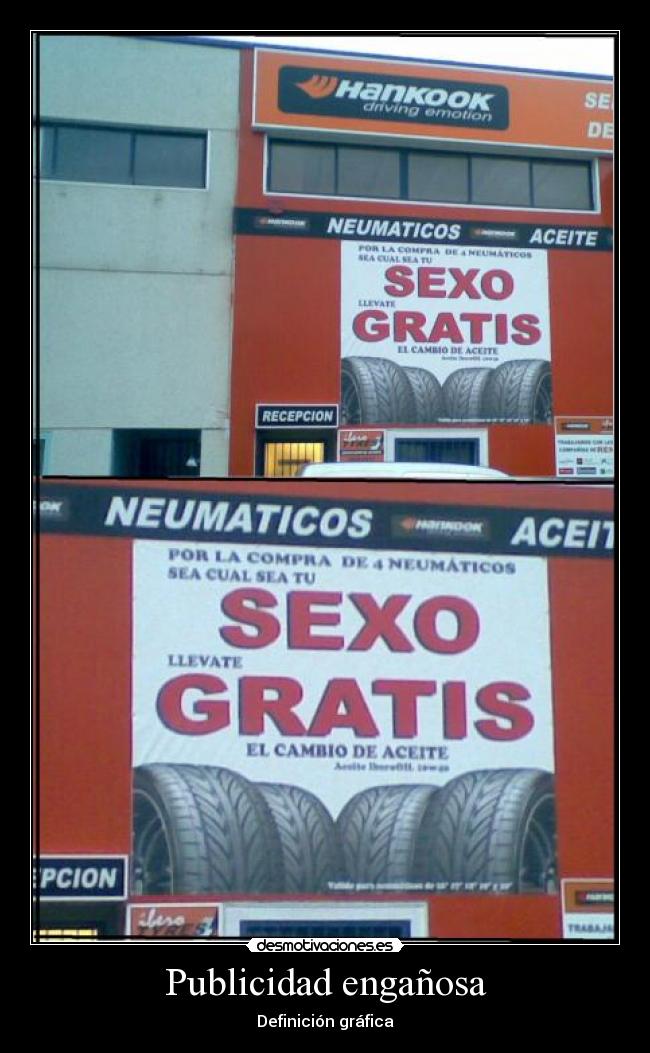 Publicidad engañosa -