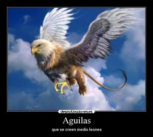 carteles aguilas desmotivaciones