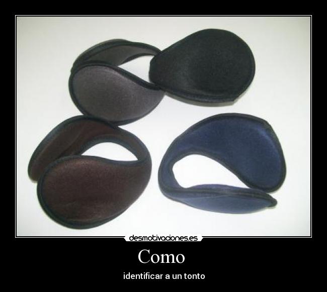 Como  - identificar a un tonto