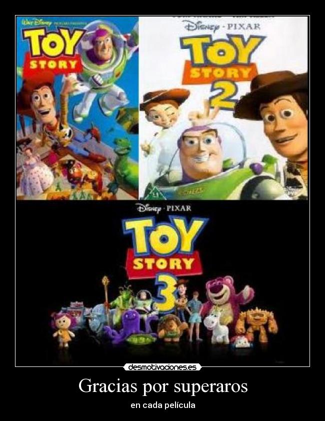 Gracias por superaros - en cada película