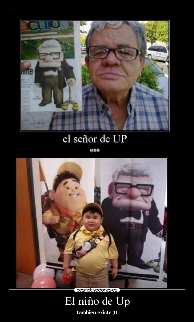 El niño de Up - también existe ;D