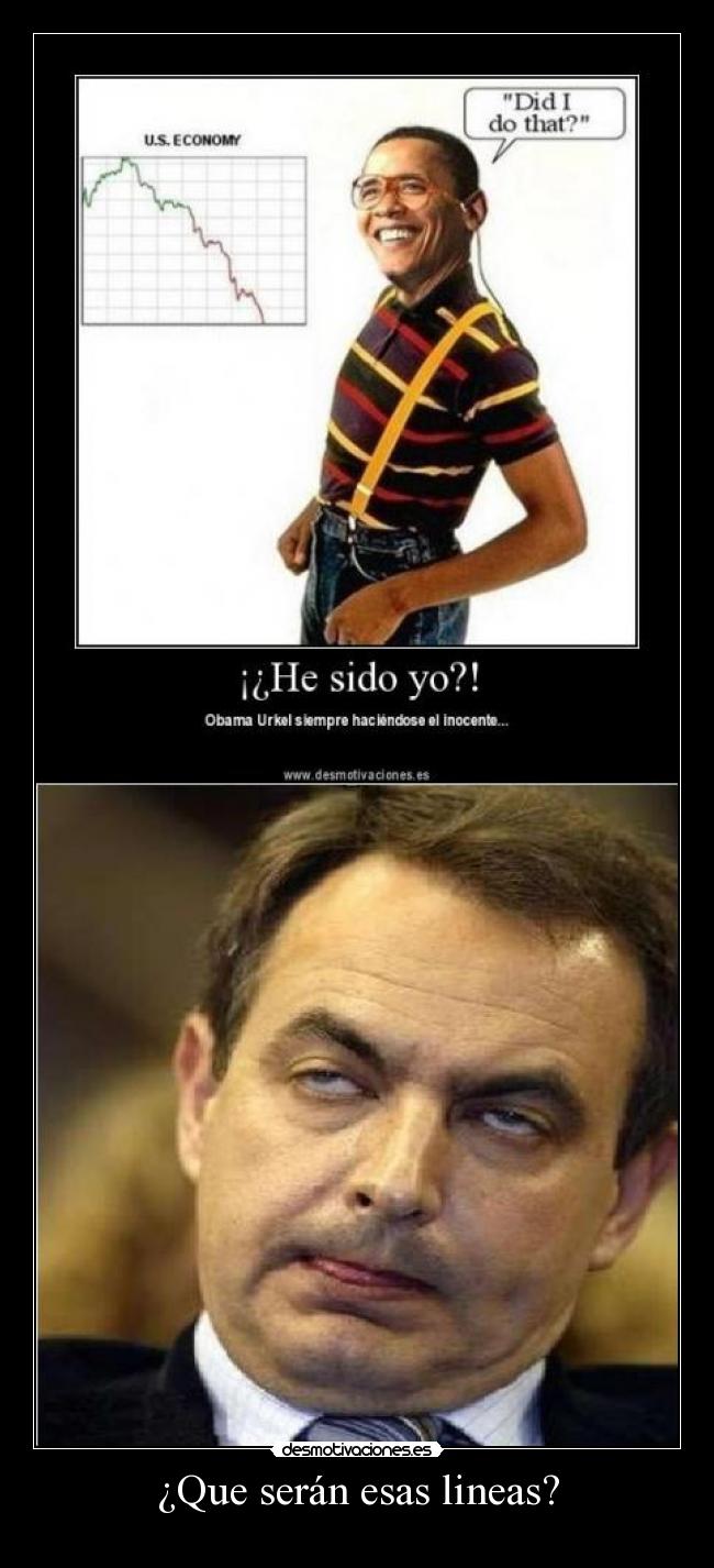 ¿Que serán esas lineas? - 