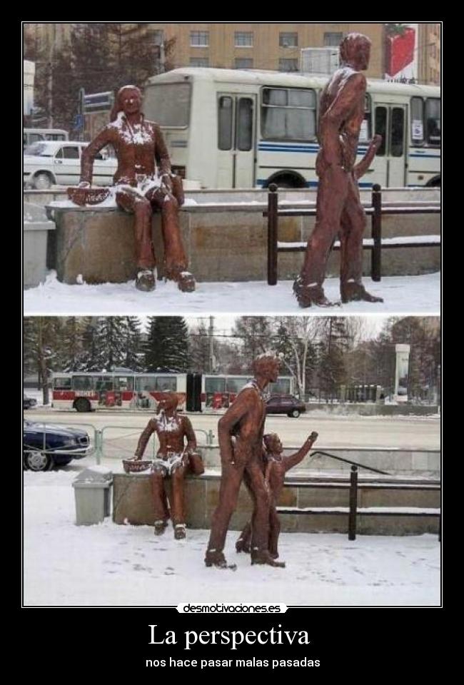 La perspectiva - nos hace pasar malas pasadas