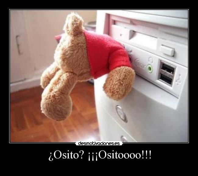 ¿Osito? ¡¡¡Ositoooo!!! - 