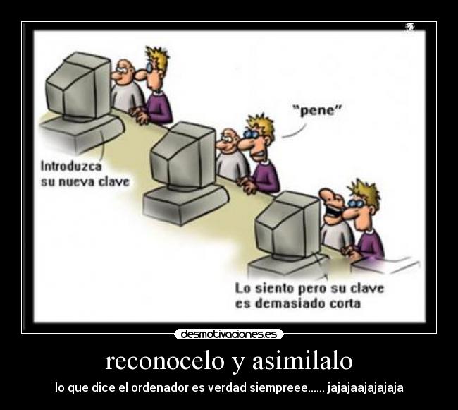 reconocelo y asimilalo - 