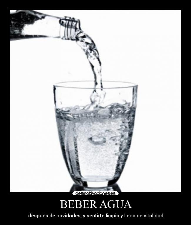 BEBER AGUA - 