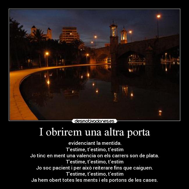 I obrirem una altra porta - 
