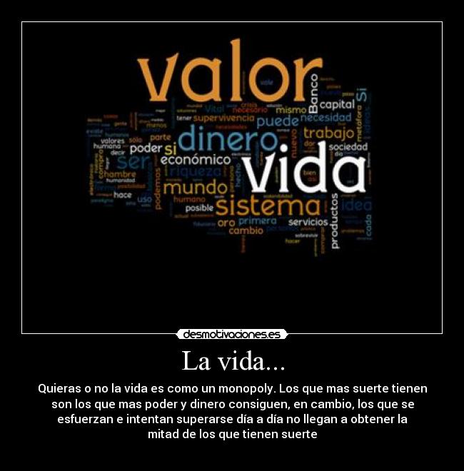 La vida... - 