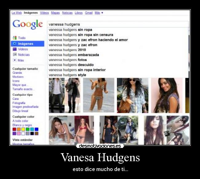Vanesa Hudgens - esto dice mucho de ti...