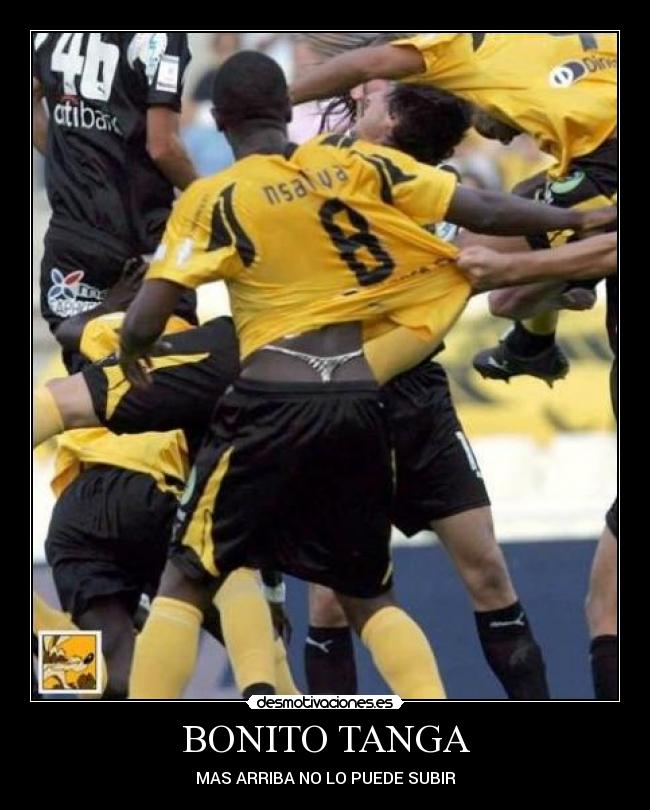 BONITO TANGA - MAS ARRIBA NO LO PUEDE SUBIR