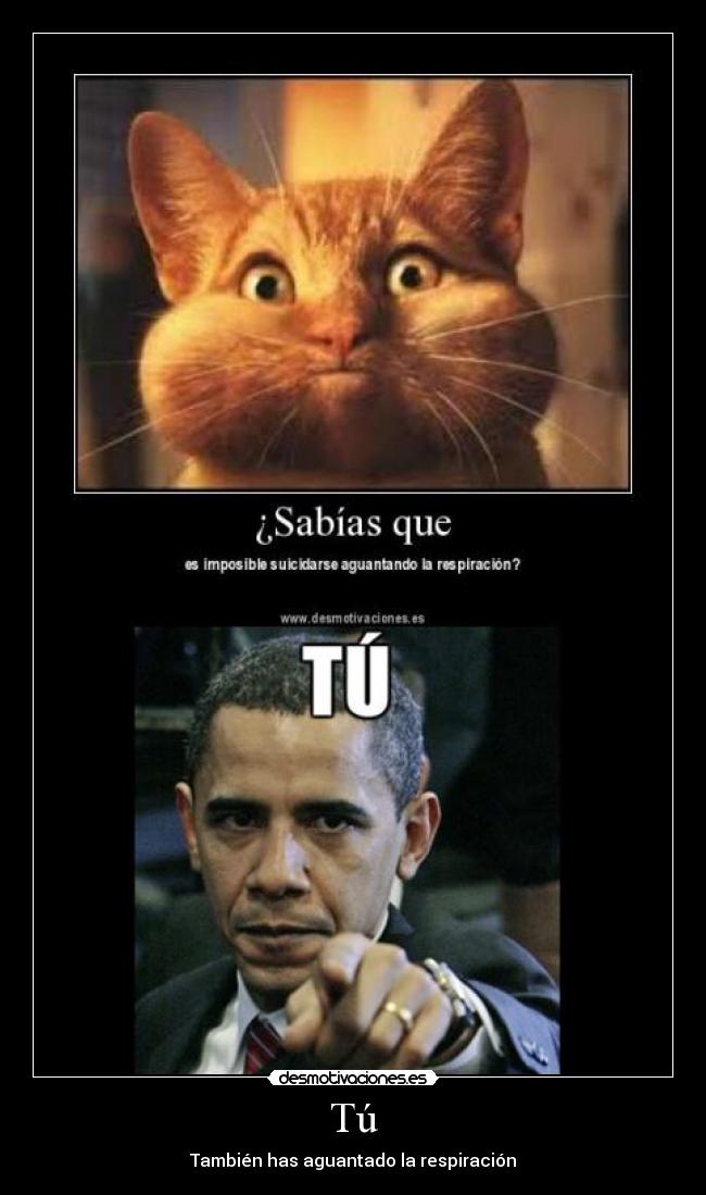 Tú - También has aguantado la respiración