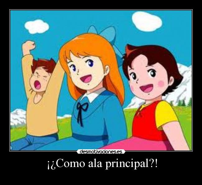 ¡¿Como ala principal?! - 