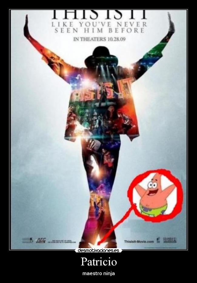 Patricio - maestro ninja