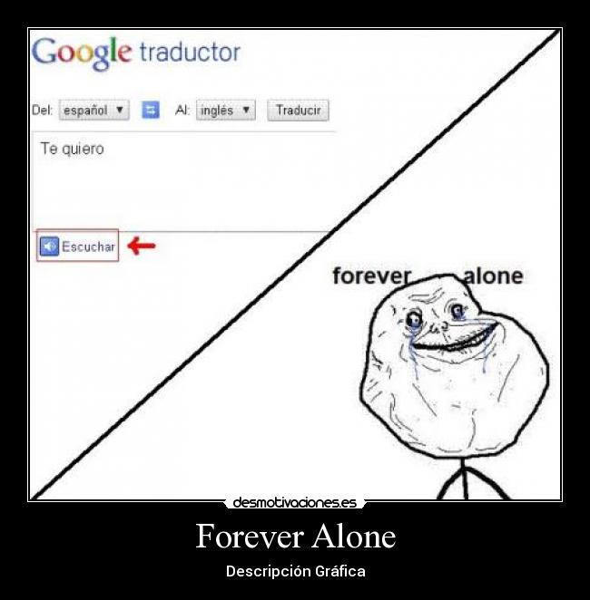 Forever Alone - Descripción Gráfica