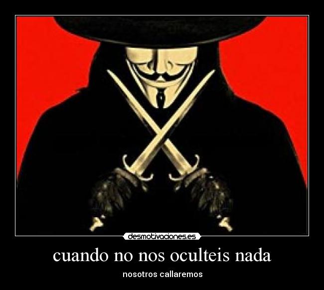 cuando no nos oculteis nada -