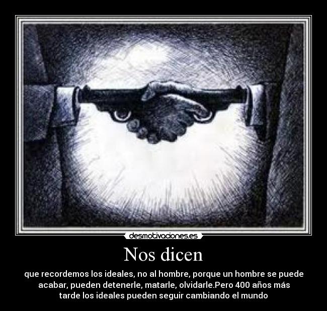 Nos dicen -