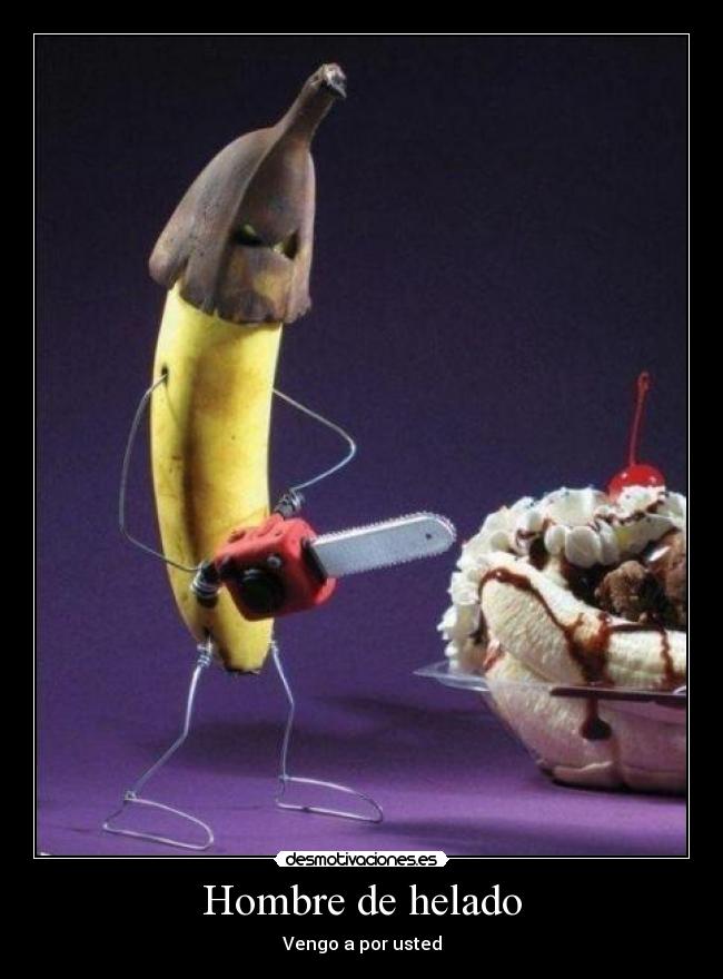 Hombre de helado - Vengo a por usted