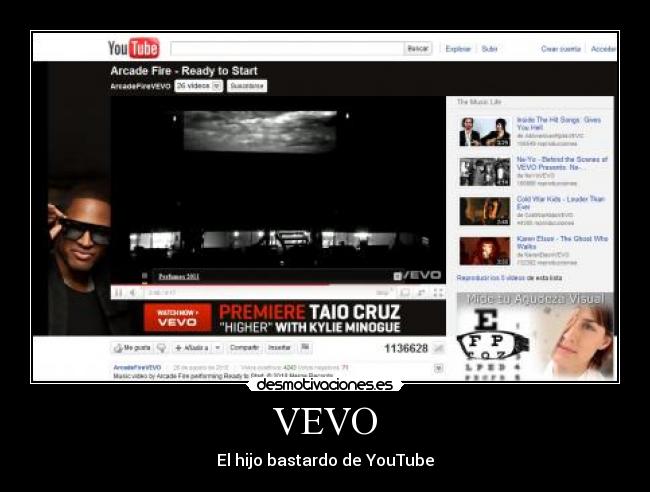 VEVO - El hijo bastardo de YouTube